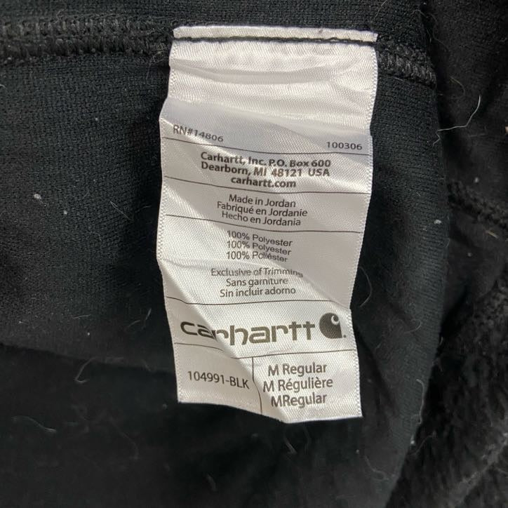 古着 used　carhartt　カーハート　フリースジャケット/ボアジャケット　黒　ブラック　Mサイズ