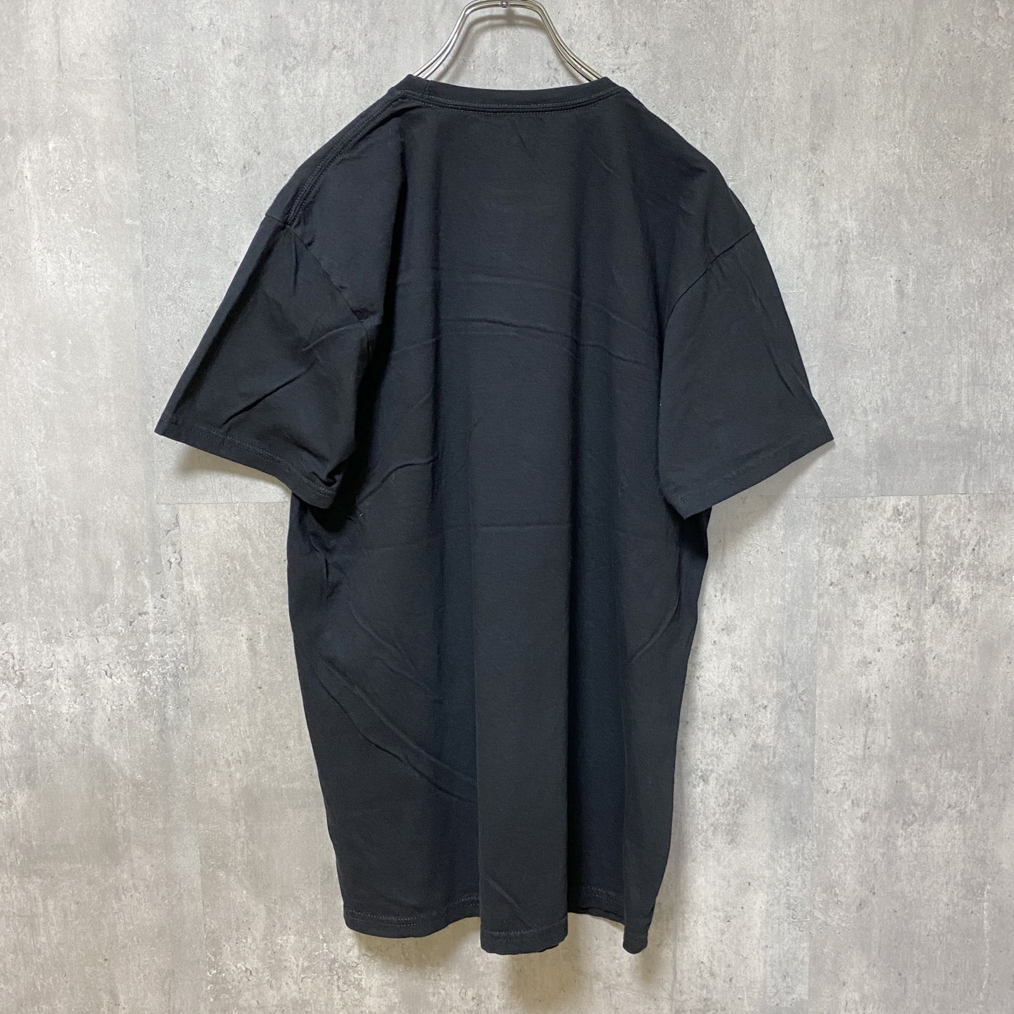古着 used　PHILADELPHIA EAGLES　NFL CHAMPIONS　アメフト　半袖プリントTシャツ　黒　ブラック
