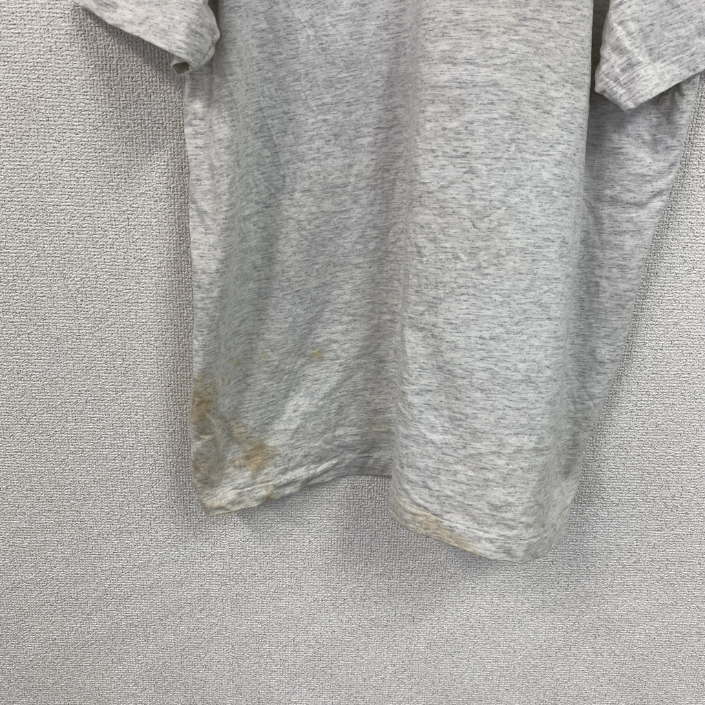 90s　ONEITA　オニータ　半袖プリントTシャツ　ヴィンテージ　シングルステッチ　グレー　灰色　XXLサイズ