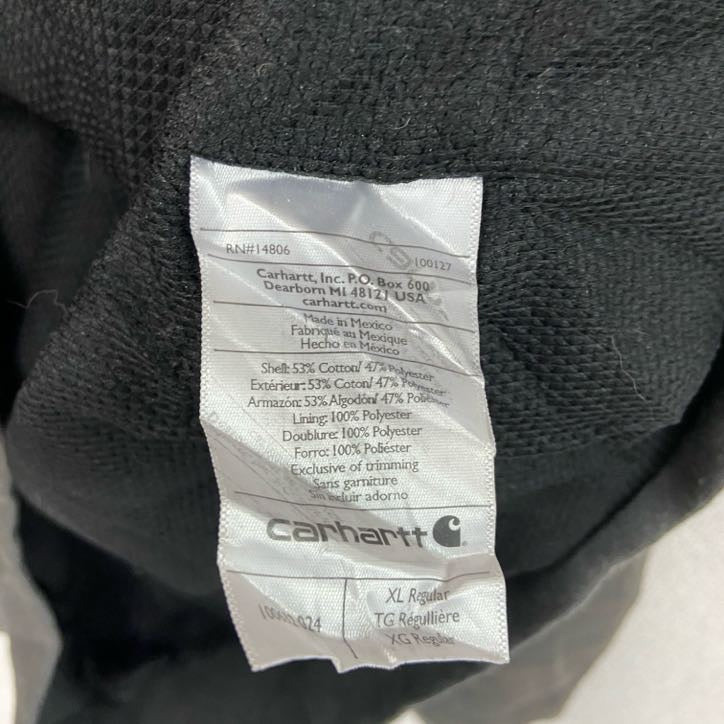 古着 used　carhartt　カーハート　フルジップスウェットパーカー/フーディ　灰色　グレー　XLサイズ