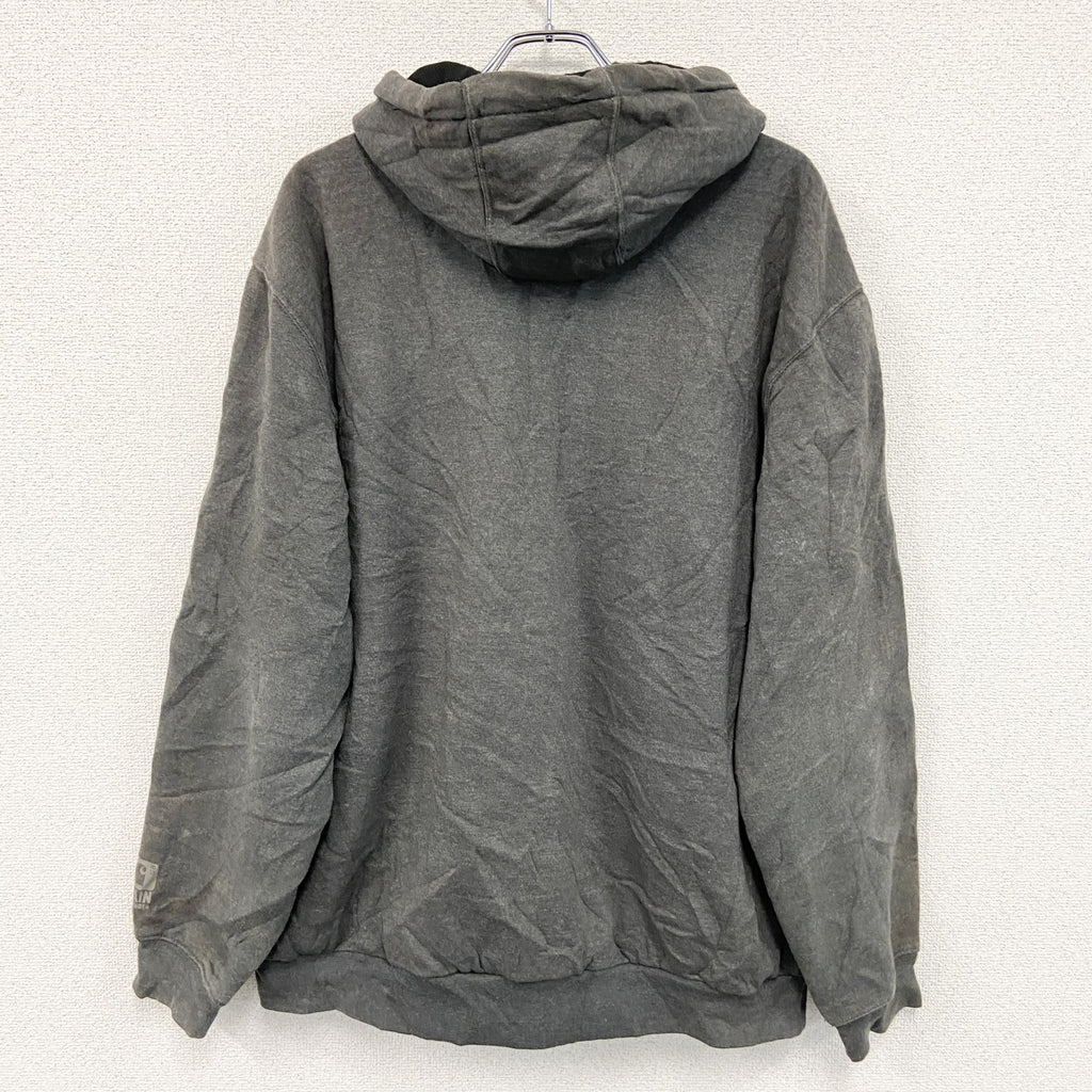 古着 used　carhartt　カーハート　フルジップスウェットパーカー/フーディ　灰色　グレー　XLサイズ