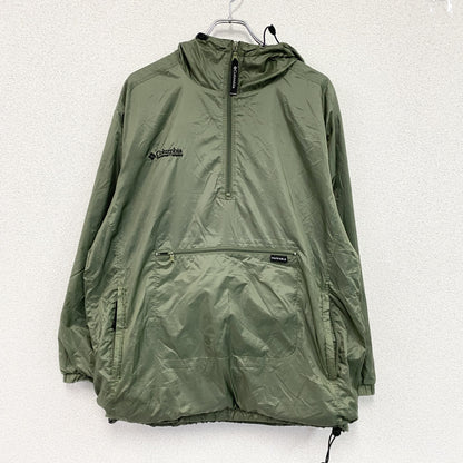 Columbia　コロンビア　アノラックパーカー　リップストップ　パッカブル仕様　カーキ　Lサイズ