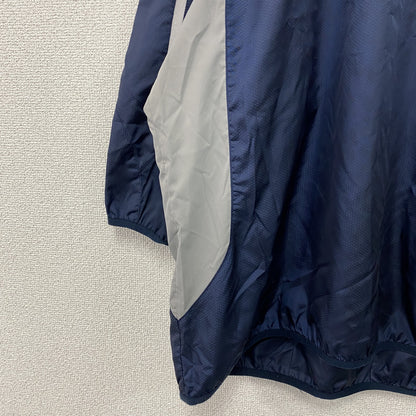 UMBRO　アンブロ　プルオーバージャケット　デカロゴ　紺　ネイビー　Oサイズ　