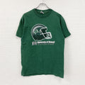 Hanes　ヘインズ　半袖プリントTシャツ　ハワイ大学　ウォリアーズ　カレッジロゴ　緑　グリーン　Mサイズ　