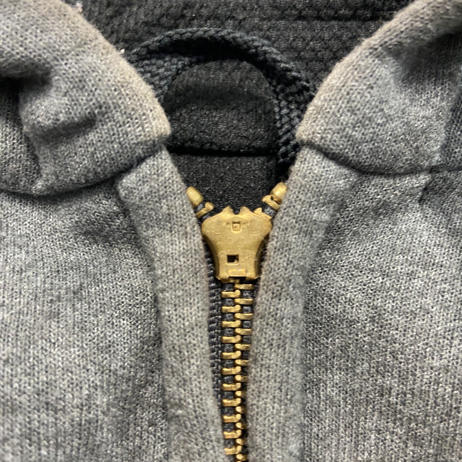 古着 used　carhartt　カーハート　フルジップスウェットパーカー/フーディ　灰色　グレー　XLサイズ