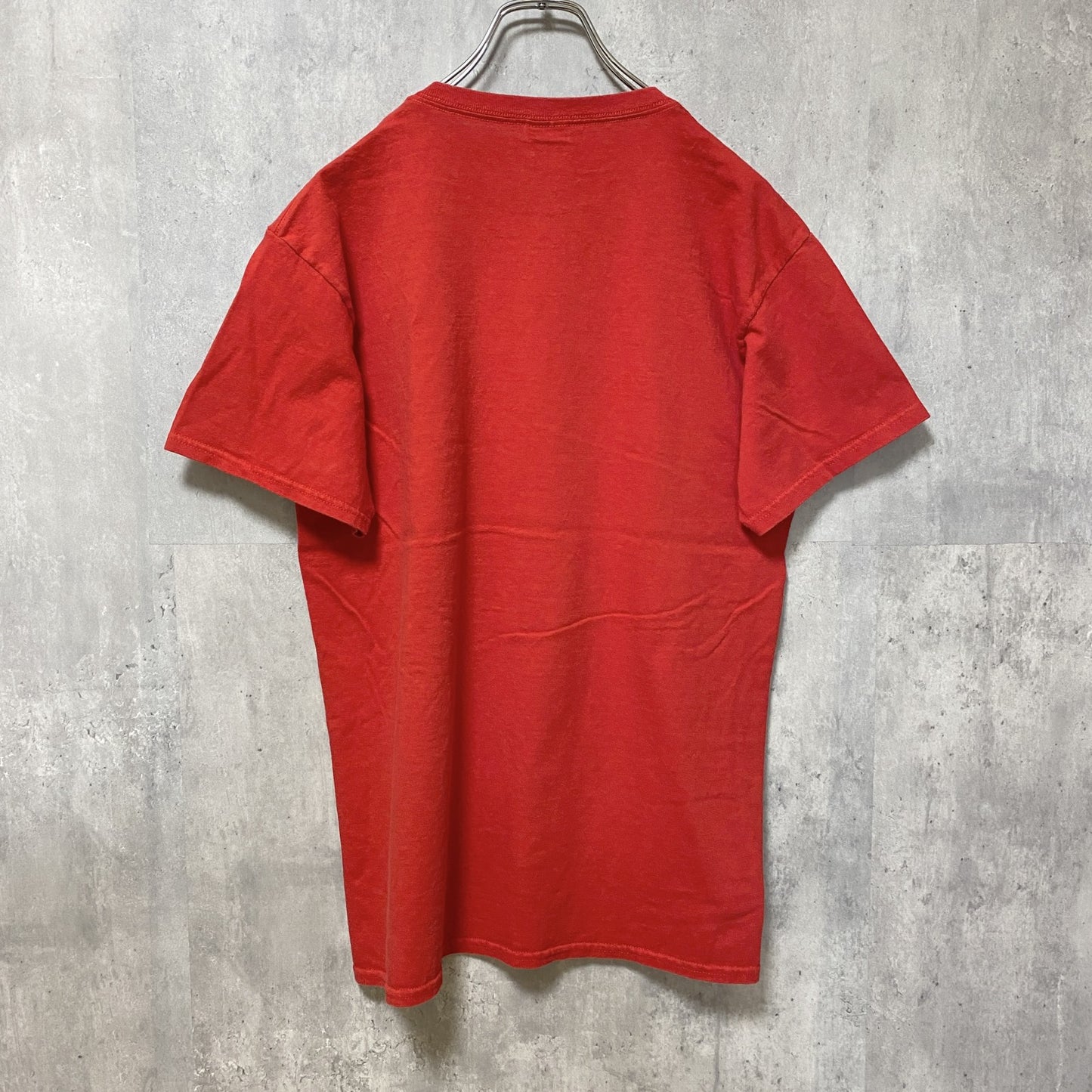 古着 used　MLB BOSTON WORLD CHAMPIONS 2018　半袖プリントTシャツ　野球　スポーツ　赤　Mサイズ
