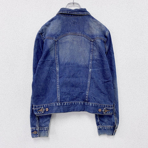 00s　GAP　ギャップ　3rdタイプ　デニムジャケット/Gジャン　ヴィンテージ　インディゴ　Lサイズ