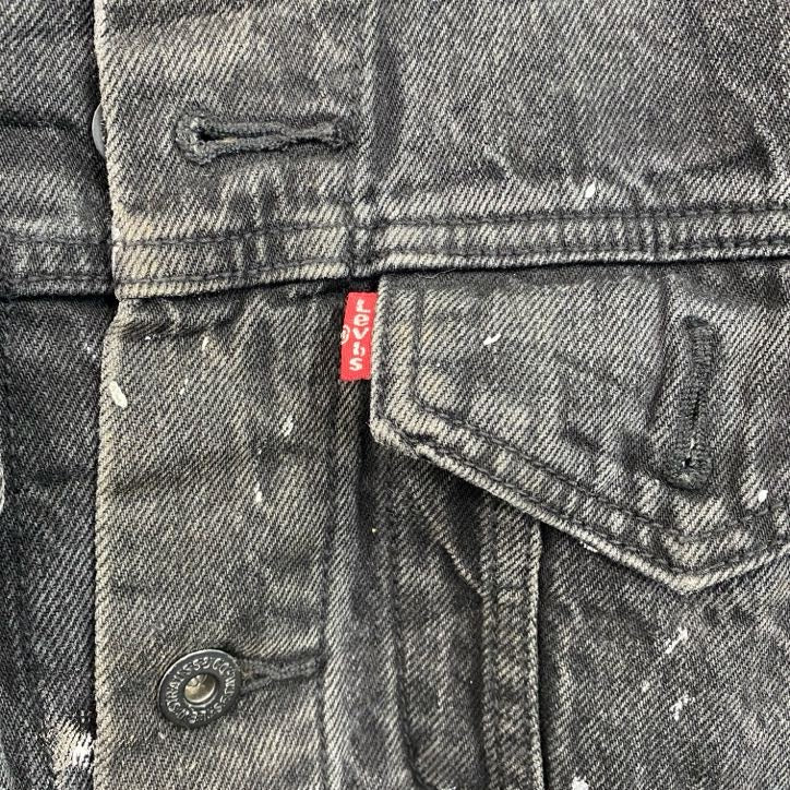 Levi's　リーバイス　デニムジャケット/Gジャン　黒　ブラック　Mサイズ
