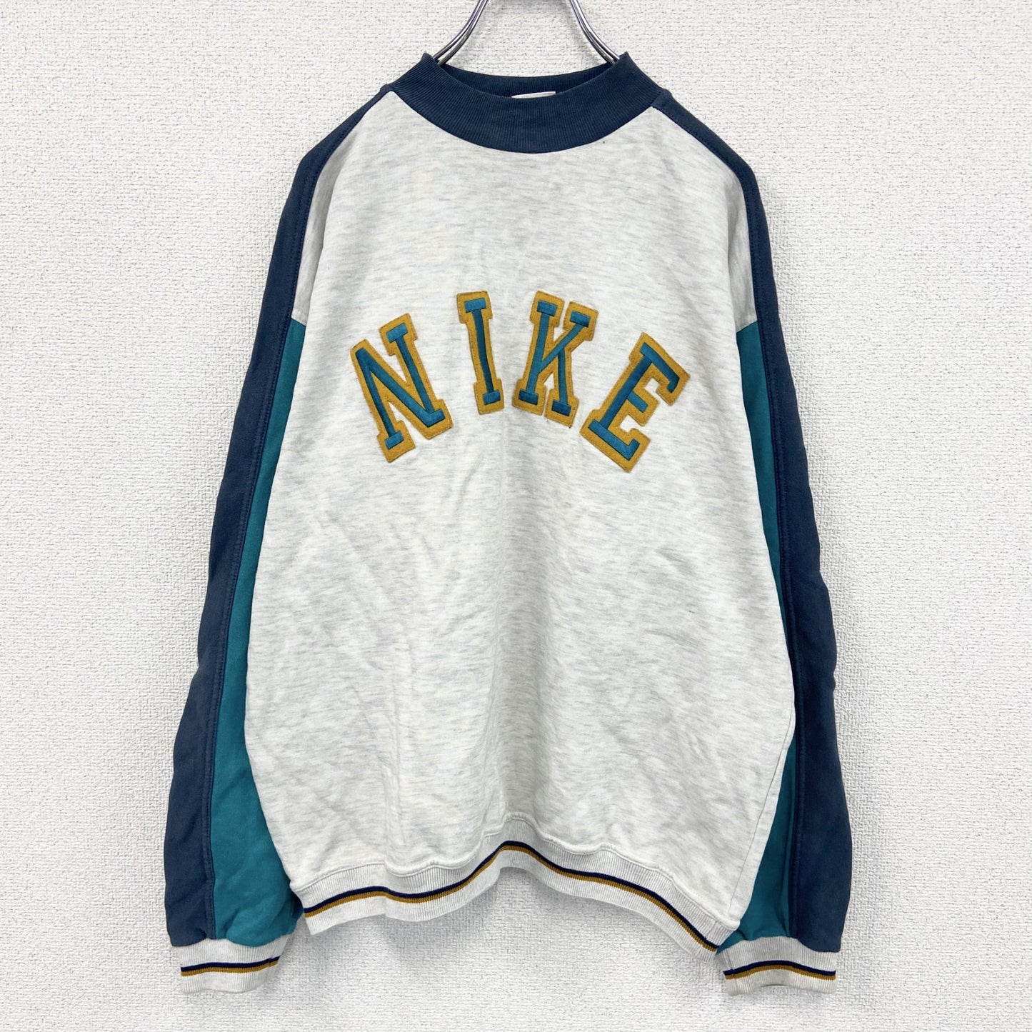～90s　NIKE　ナイキ　スウェット/トレーナー　ヴィンテージ　銀タグ　グレー　Lサイズ
