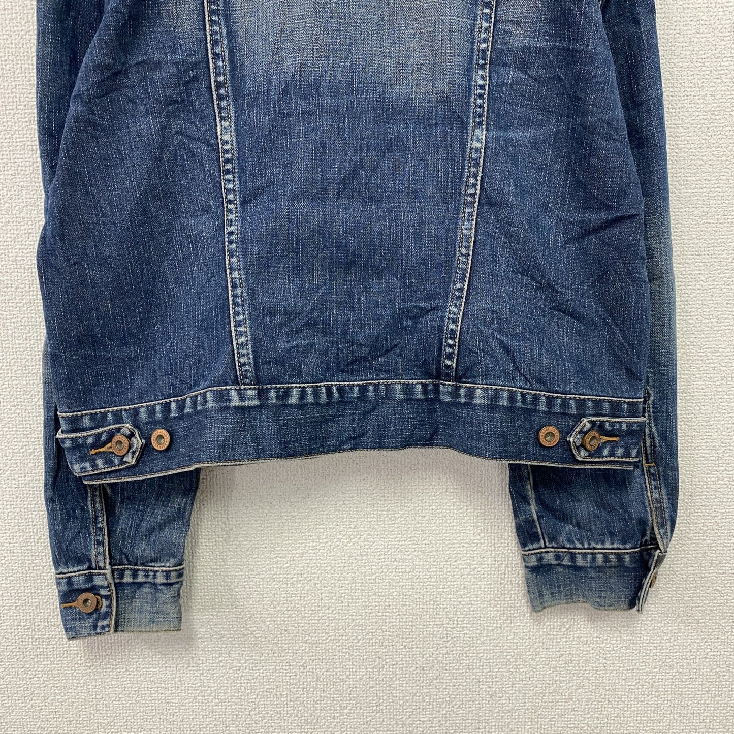 00s　GAP　ギャップ　3rdタイプ　デニムジャケット/Gジャン　ヴィンテージ　インディゴ　Lサイズ