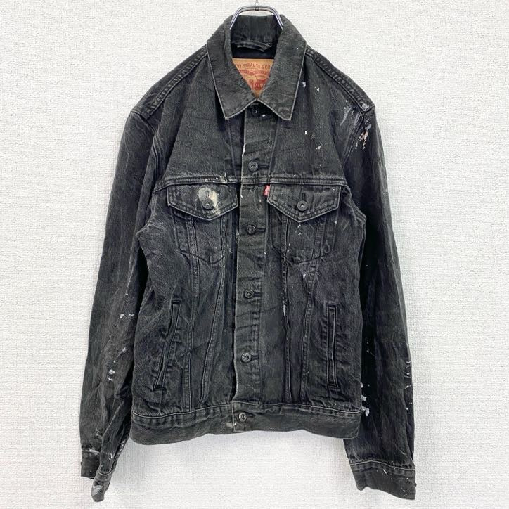Levi's　リーバイス　デニムジャケット/Gジャン　黒　ブラック　Mサイズ