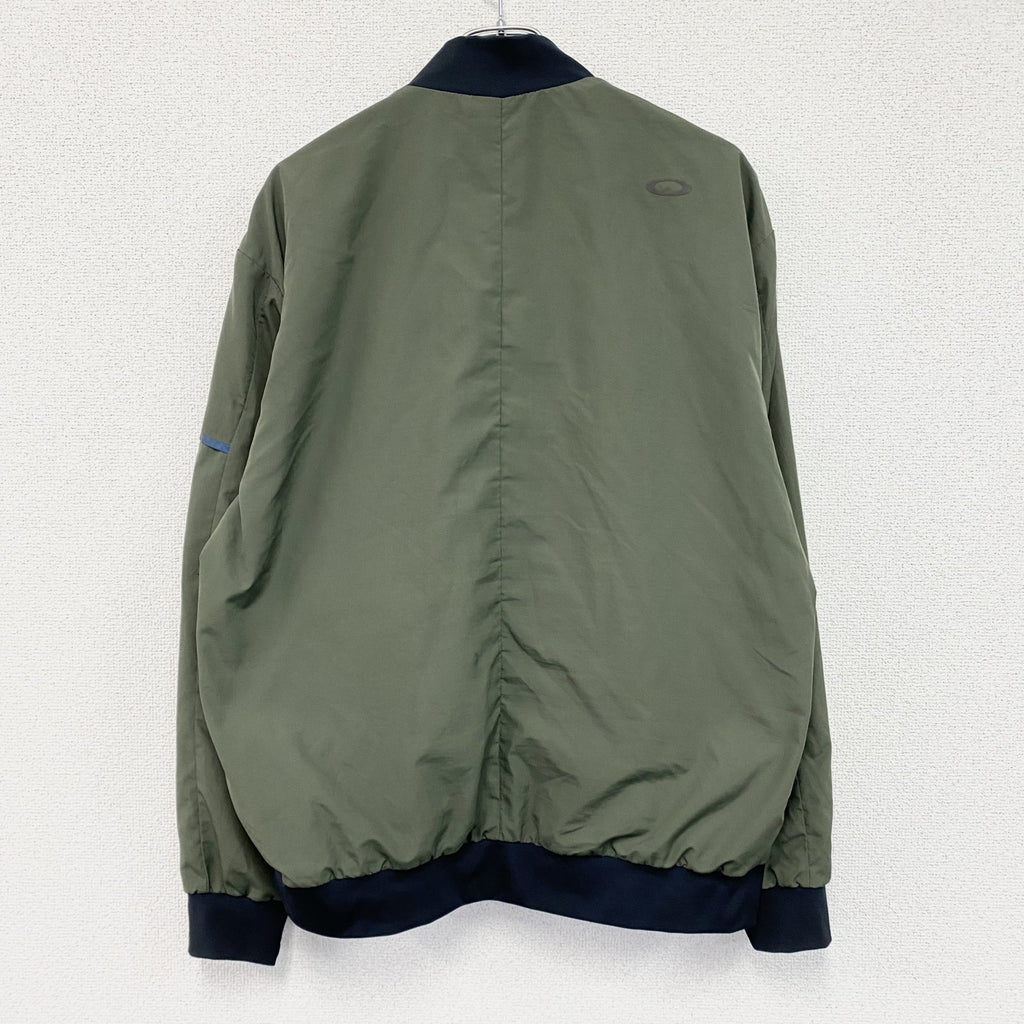 OAKLEY　オークリー　ENHANCE SCI JACKET 1.0　MA-1/ボンバージャケット　カーキ　XLサイズ