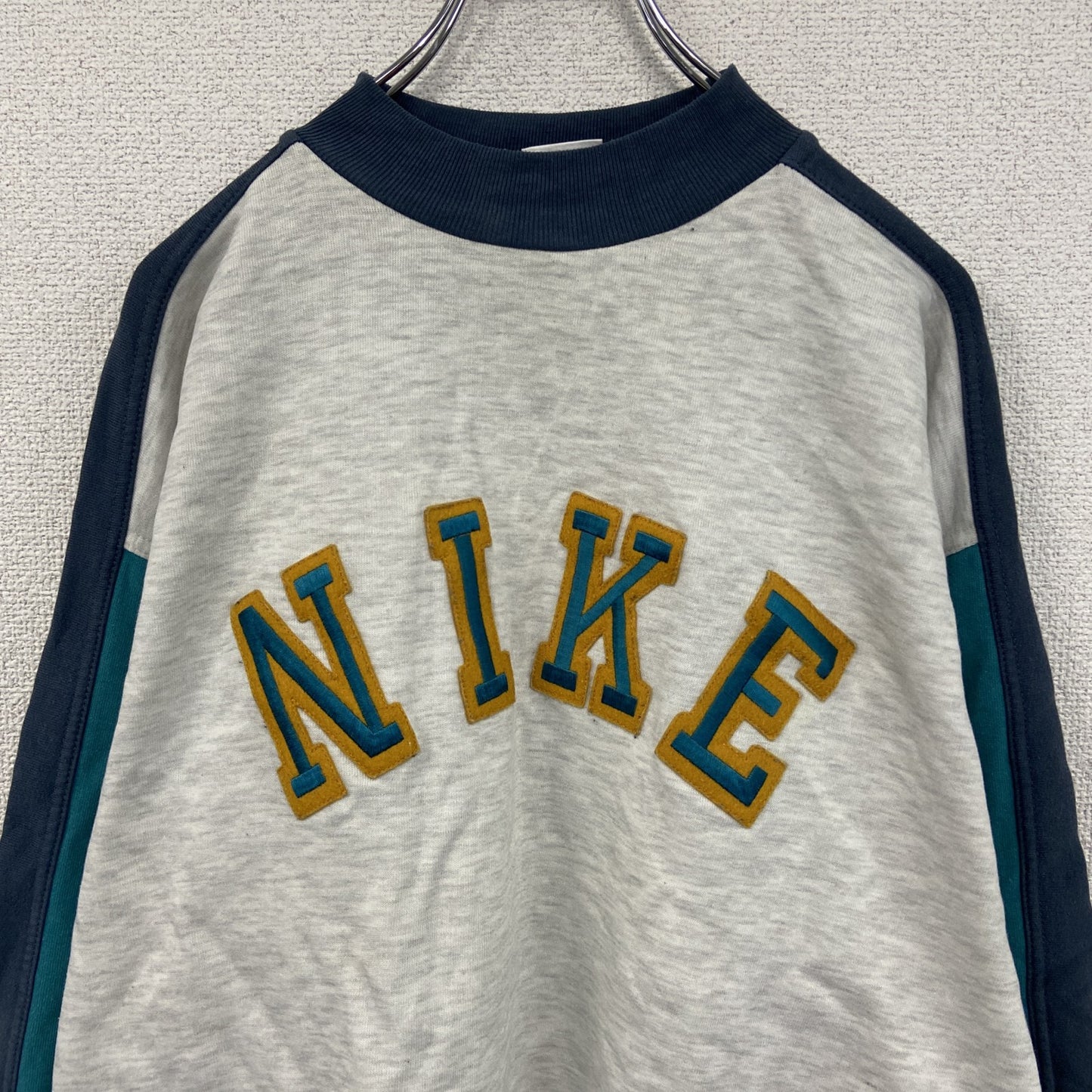 ～90s　NIKE　ナイキ　スウェット/トレーナー　ヴィンテージ　銀タグ　グレー　Lサイズ
