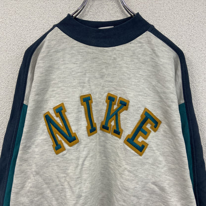 ～90s　NIKE　ナイキ　スウェット/トレーナー　ヴィンテージ　銀タグ　グレー　Lサイズ