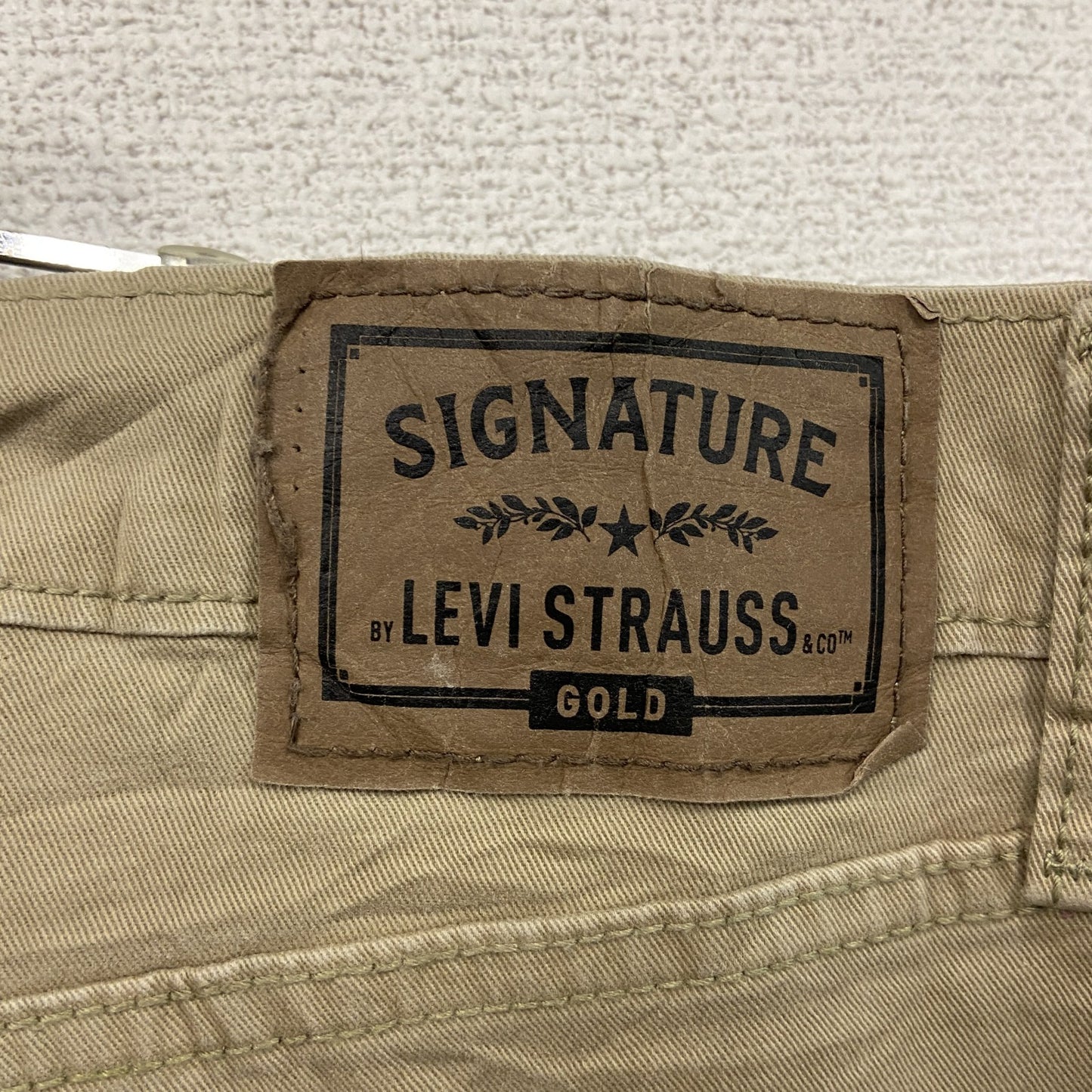 Levi’s　リーバイス　SIGNATURE　デニムパンツ/ジーンズ　ジップフライ　ベージュ