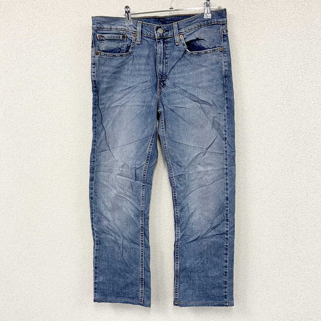 Levi’s　リーバイス　514　デニムパンツ/ジーンズ　ジップフライ　縦落ち　インディゴ　W32サイズ