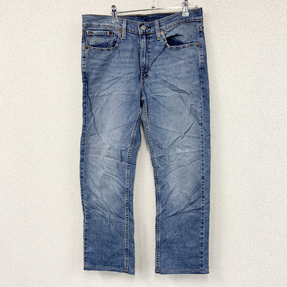 Levi’s　リーバイス　514　デニムパンツ/ジーンズ　ジップフライ　縦落ち　インディゴ　W32サイズ
