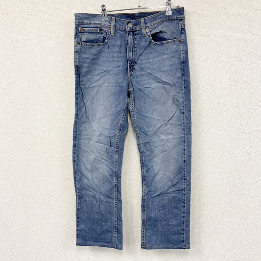 Levi’s　リーバイス　514　デニムパンツ/ジーンズ　ジップフライ　縦落ち　インディゴ　W32サイズ