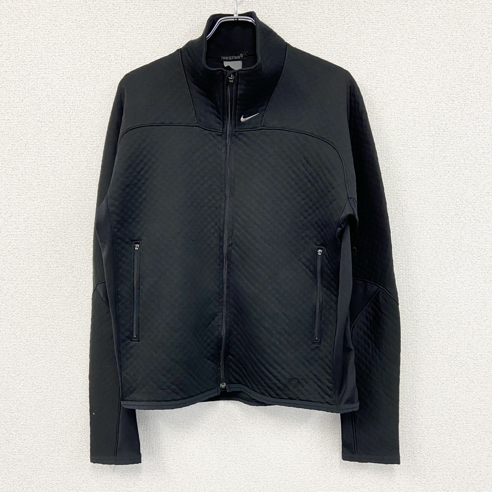 NIKE　ナイキ　フルジップトラックジャケット　黒　ブラック　Mサイズ
