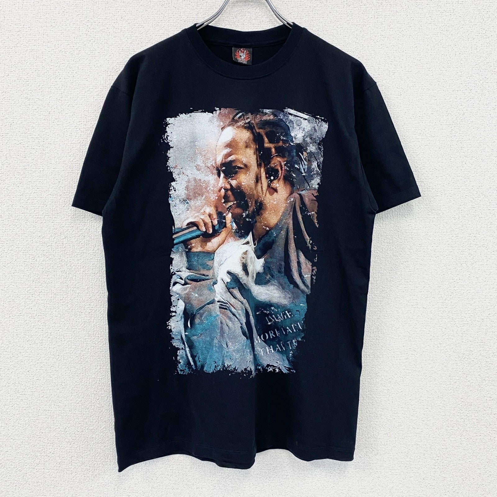 ROCK Yeah　ケンドリック・ラマー　半袖プリントラップTシャツ　黒　ブラック　Lサイズ