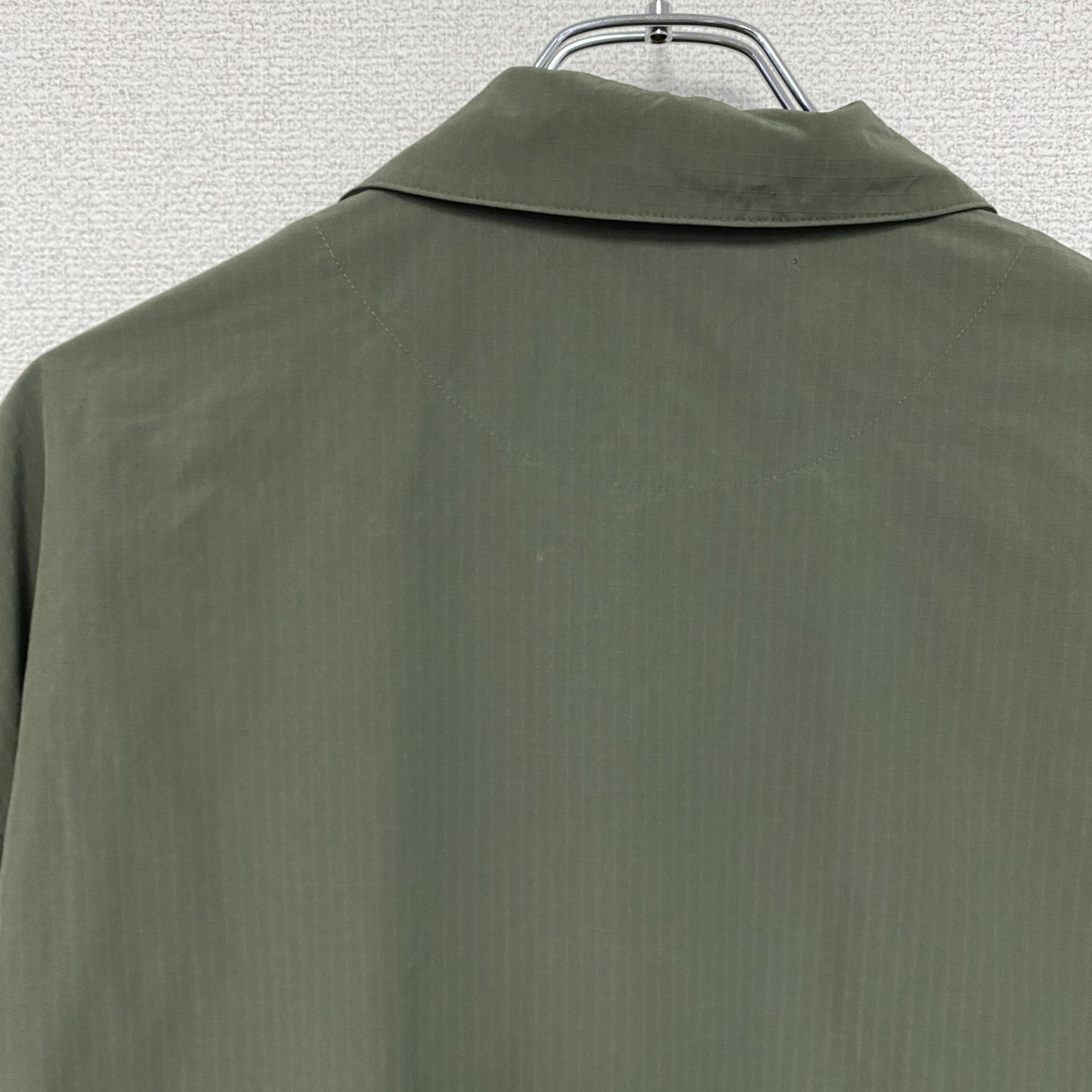 BEAMS LIGHTS　ビームスライツ　小松マテーレ　リップストップブルゾン　緑　グリーン　Lサイズ　