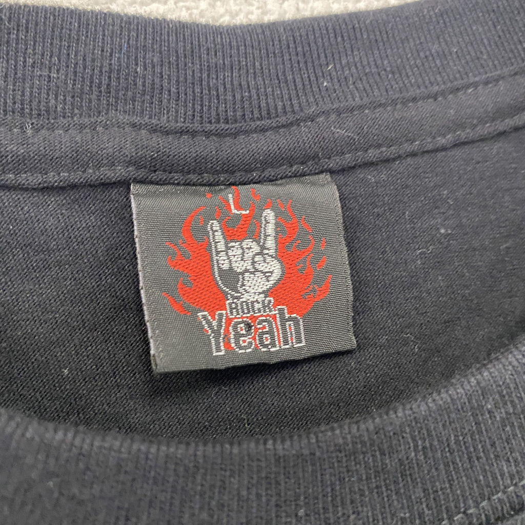 ROCK Yeah　ケンドリック・ラマー　半袖プリントラップTシャツ　黒　ブラック　Lサイズ