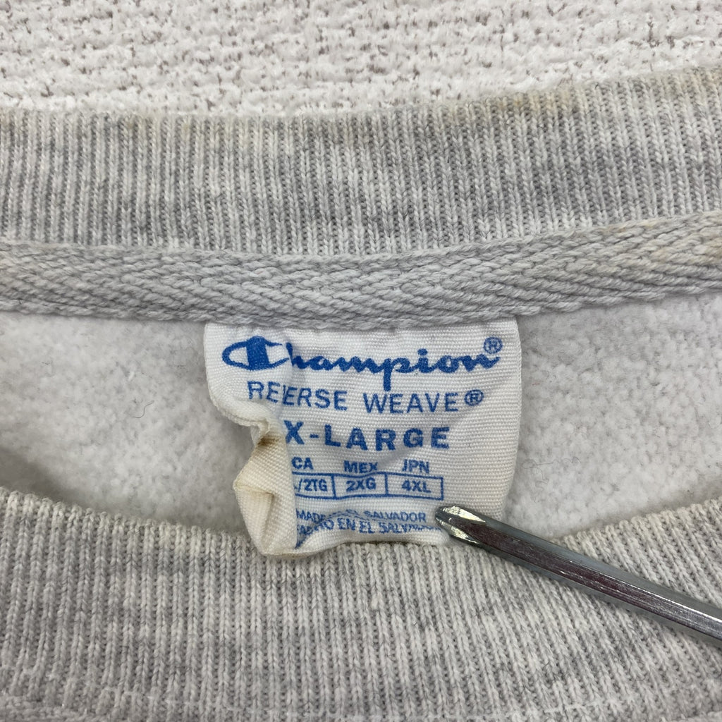 Champion　チャンピオン　リバースウィーブ　スウェット/トレーナー　アーチプリント　霜降りグレー　XLサイズ