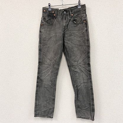 Levi’s　リーバイス　511　ブラックデニムパンツ/ジーンズ　ジップフライ　縦落ち　黒　ブラック　W30サイズ