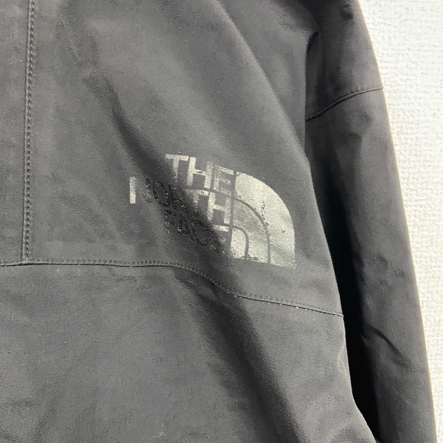 THE NORTH FACE　ザ・ノースフェイス　マウンテンレインテックジャケット　黒　ブラック　Mサイズ