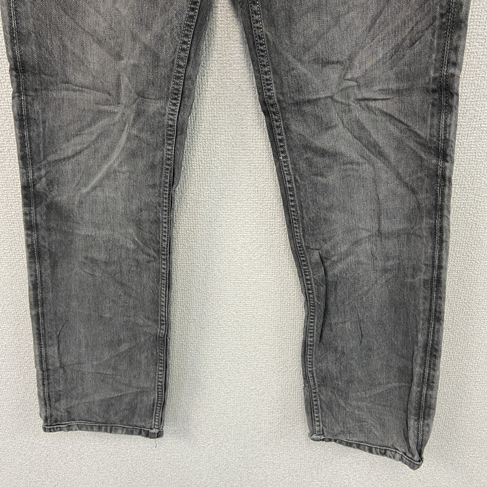 Levi’s　リーバイス　511　ブラックデニムパンツ/ジーンズ　ジップフライ　縦落ち　黒　ブラック　W30サイズ