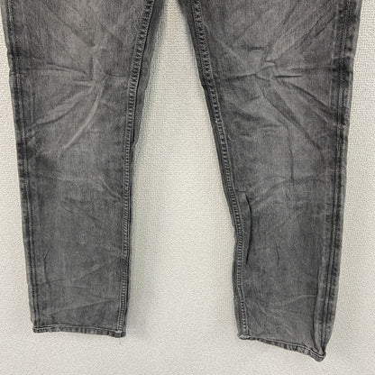 Levi’s　リーバイス　511　ブラックデニムパンツ/ジーンズ　ジップフライ　縦落ち　黒　ブラック　W30サイズ