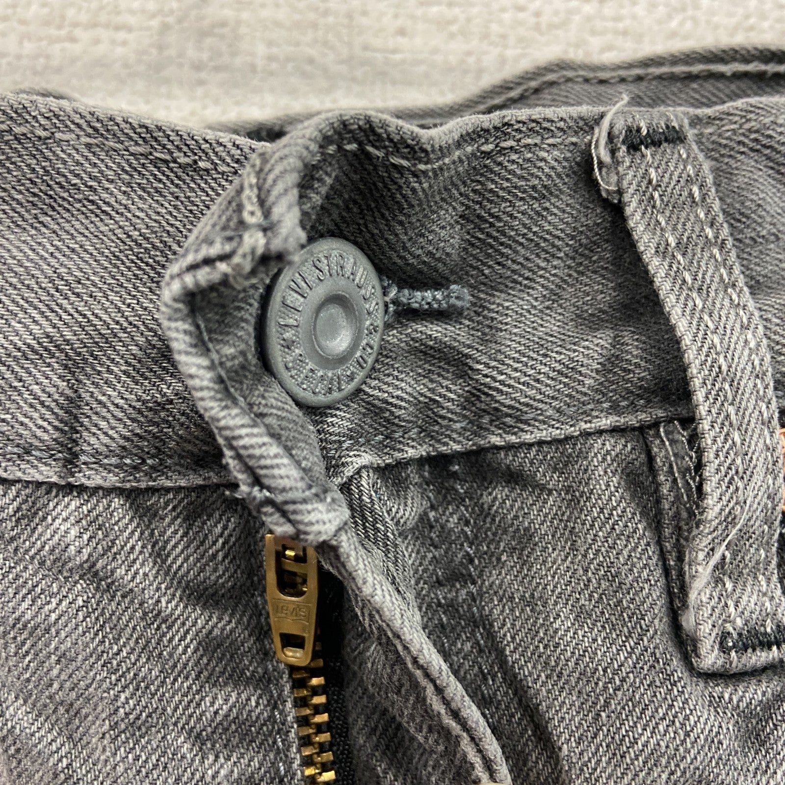 Levi’s　リーバイス　511　ブラックデニムパンツ/ジーンズ　ジップフライ　縦落ち　黒　ブラック　W30サイズ