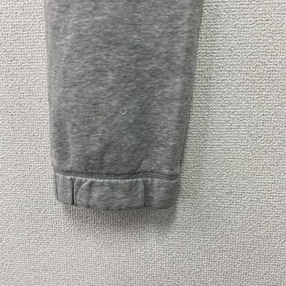 adidas　アディダス　スウェットパンツ　イージーパンツ　デカロゴ　トレフォイルロゴ　灰色　グレー　
