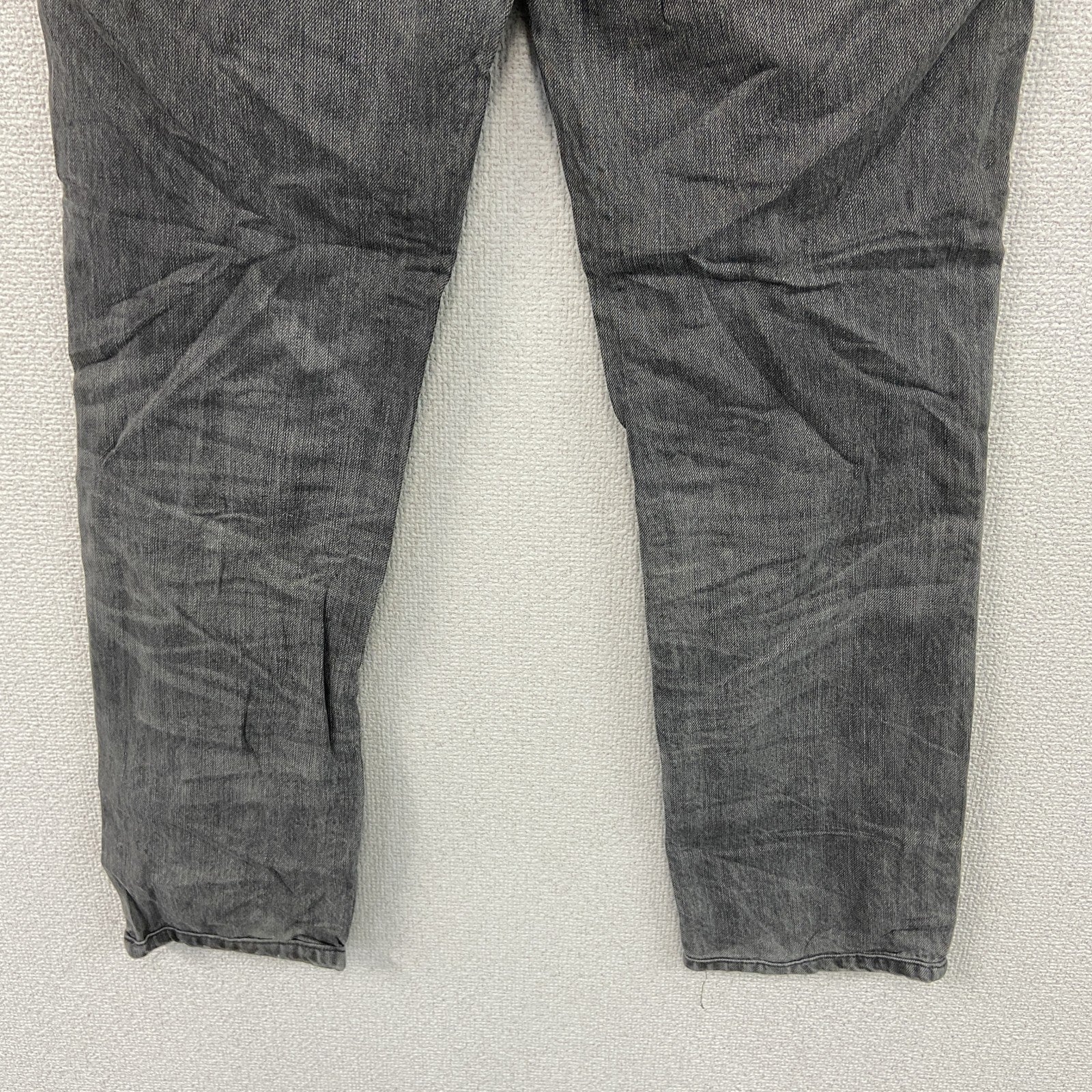 Levi’s　リーバイス　511　ブラックデニムパンツ/ジーンズ　ジップフライ　縦落ち　黒　ブラック　W30サイズ