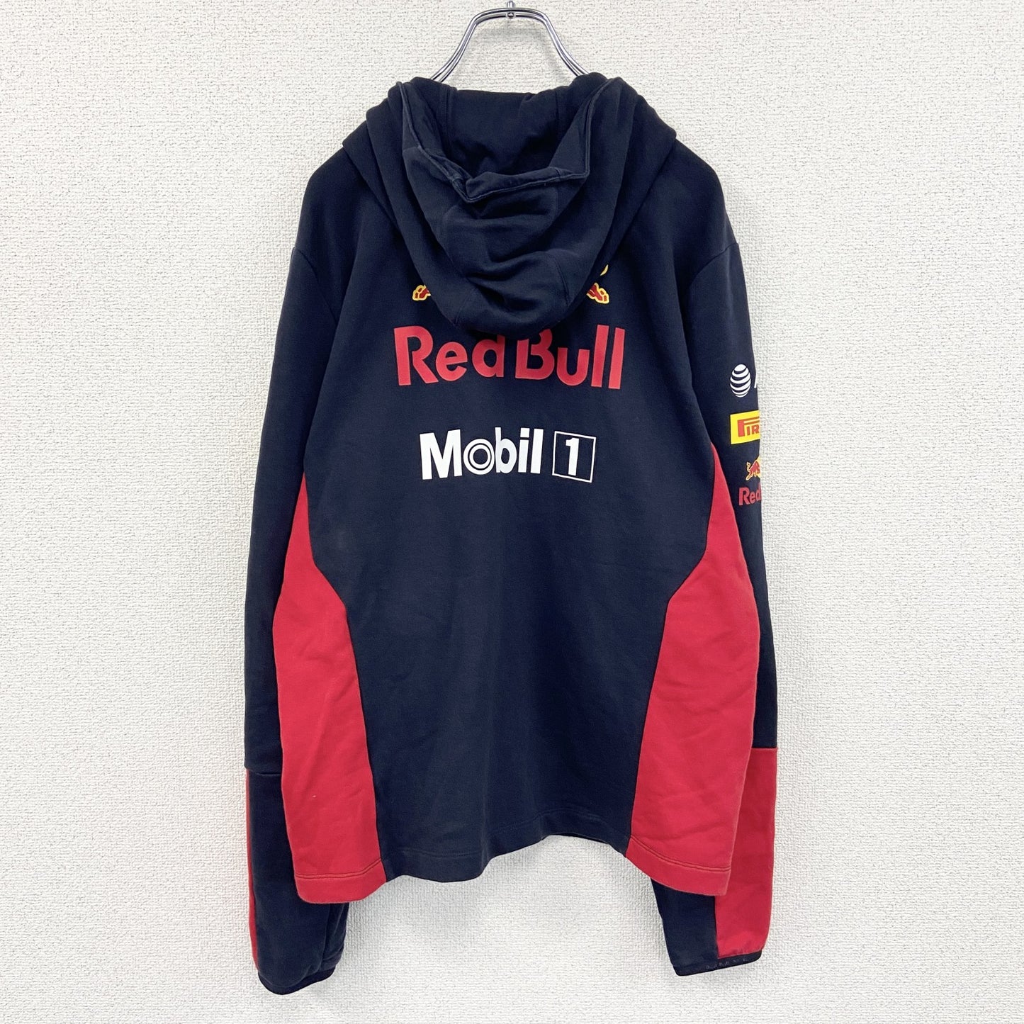 PUMA　プーマ　レッドブル　フルジップスウェットパーカー/フーディー　レーシング　紺　ネイビー　Mサイズ