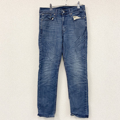 Levi’s　リーバイス　514　デニムパンツ/ジーンズ　ジップフライ　縦落ち　インディゴ　W32サイズ
