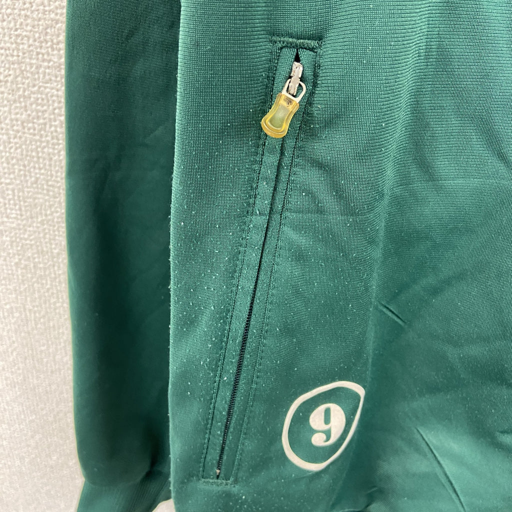 JAKO　ヤコ　フルジップ刺繡トラックジャケット　背面プリント　緑　グリーン　XLサイズ