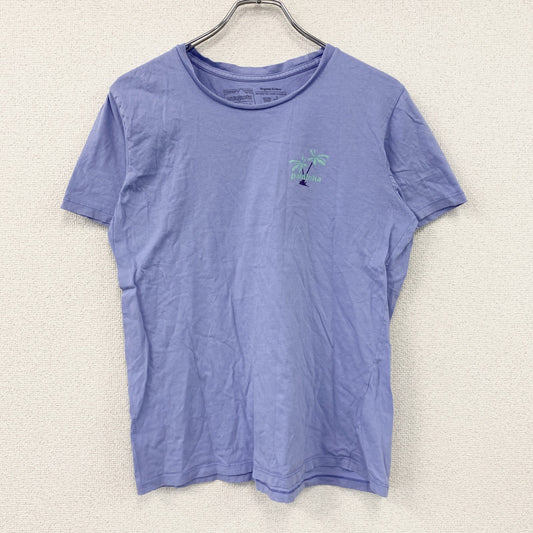 Patagonia　パタゴニア　半袖プリントTシャツ　紫　パープル　Mサイズ