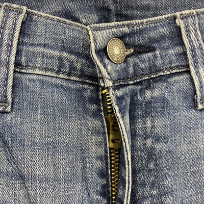 Levi’s　リーバイス　514　デニムパンツ/ジーンズ　ジップフライ　縦落ち　インディゴ　W32サイズ