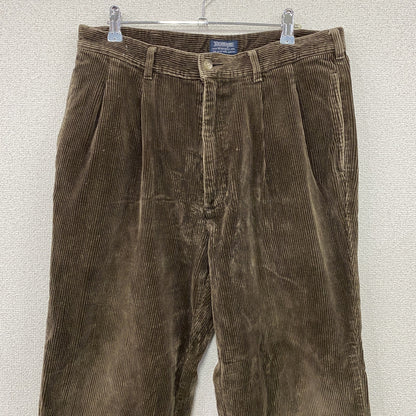 ～90s　Wrangler　ラングラー　コーデュロイパンツ　トラウザーパンツ　茶色　ブラウン　35サイズ