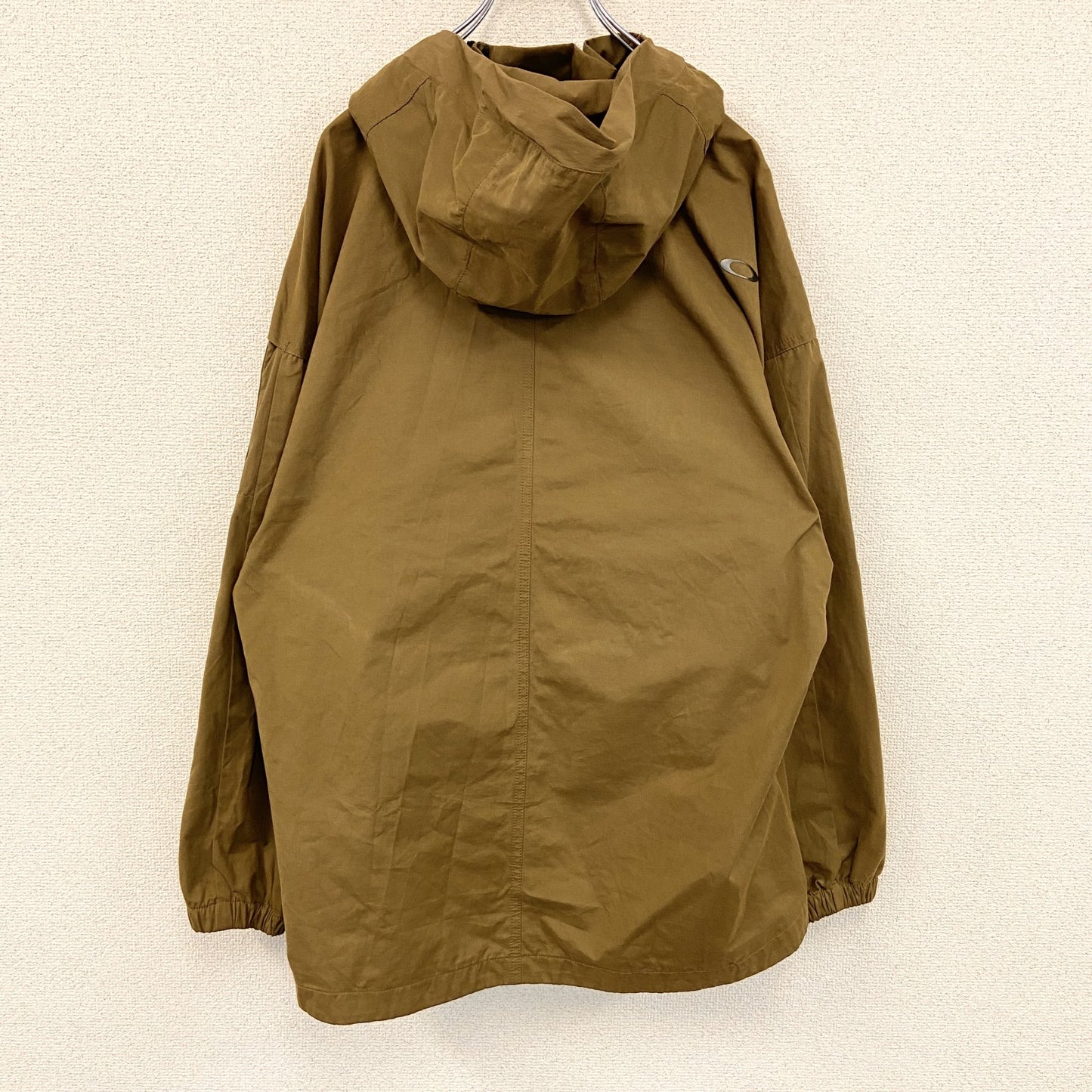 OAKLEY　オークリー　FGL CPN STROKE ANORAK 2.7　アノラックパーカー　カーキ　Lサイズ