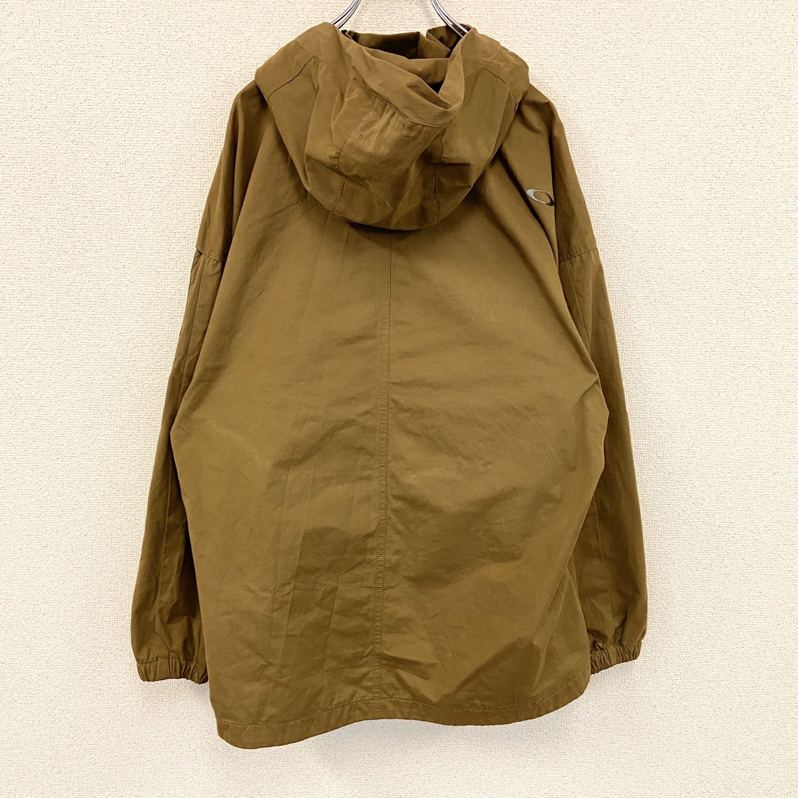 OAKLEY　オークリー　FGL CPN STROKE ANORAK 2.7　アノラックパーカー　カーキ　Lサイズ