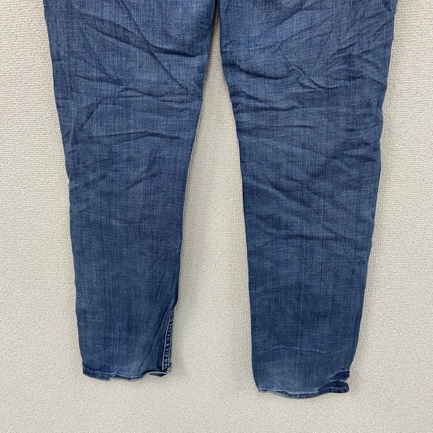 Levi’s　リーバイス　514　デニムパンツ/ジーンズ　ジップフライ　縦落ち　インディゴ　W32サイズ