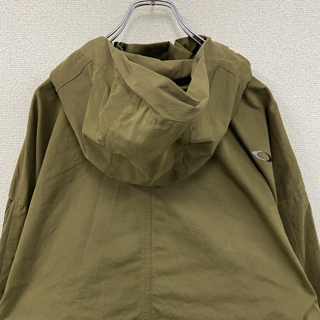 OAKLEY　オークリー　FGL CPN STROKE ANORAK 2.7　アノラックパーカー　カーキ　Lサイズ