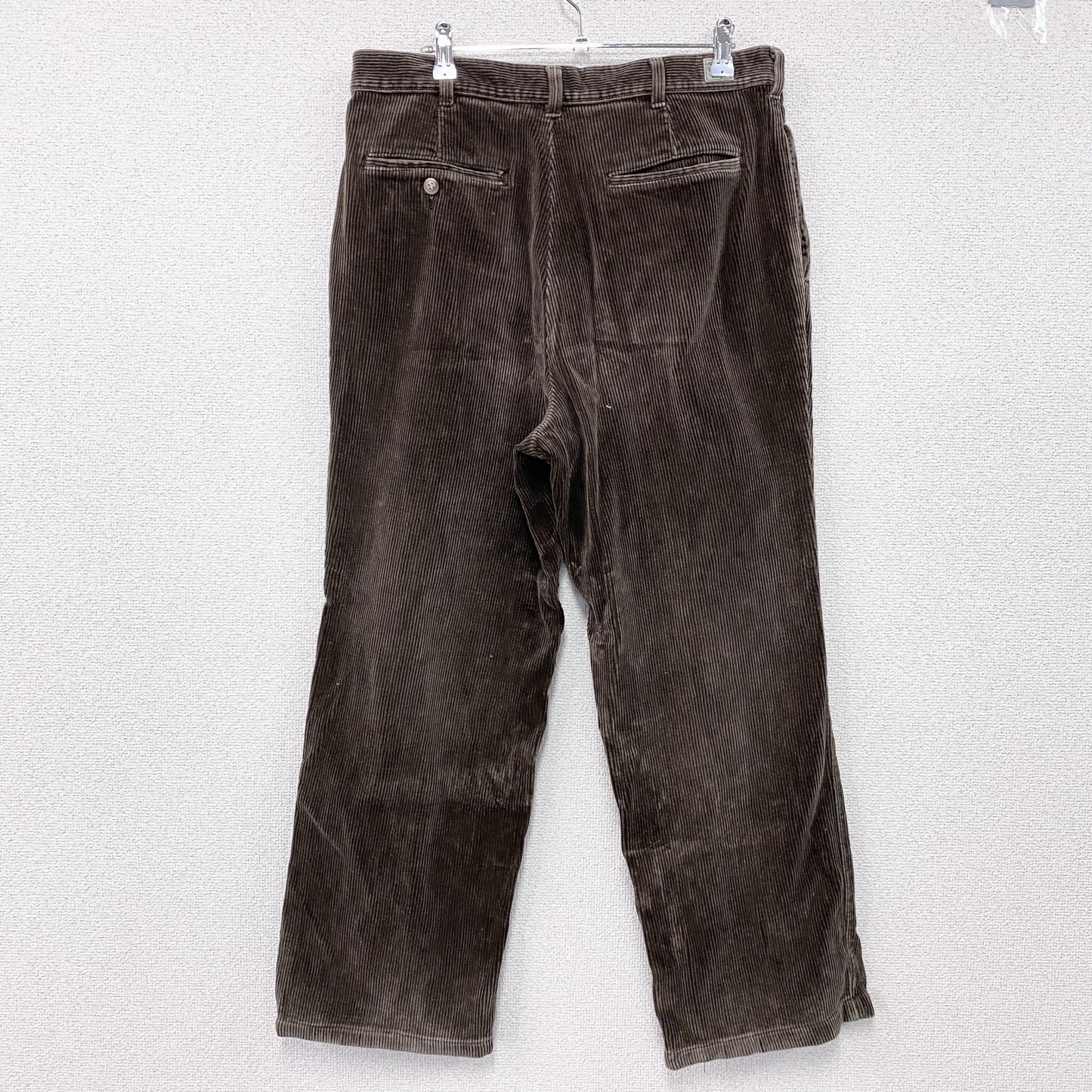～90s　Wrangler　ラングラー　コーデュロイパンツ　トラウザーパンツ　茶色　ブラウン　35サイズ