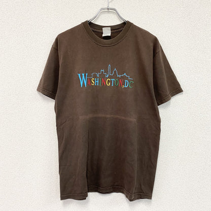 GILDAN　ギルダン　半袖Tシャツ　茶色　ブラウン　Mサイズ　