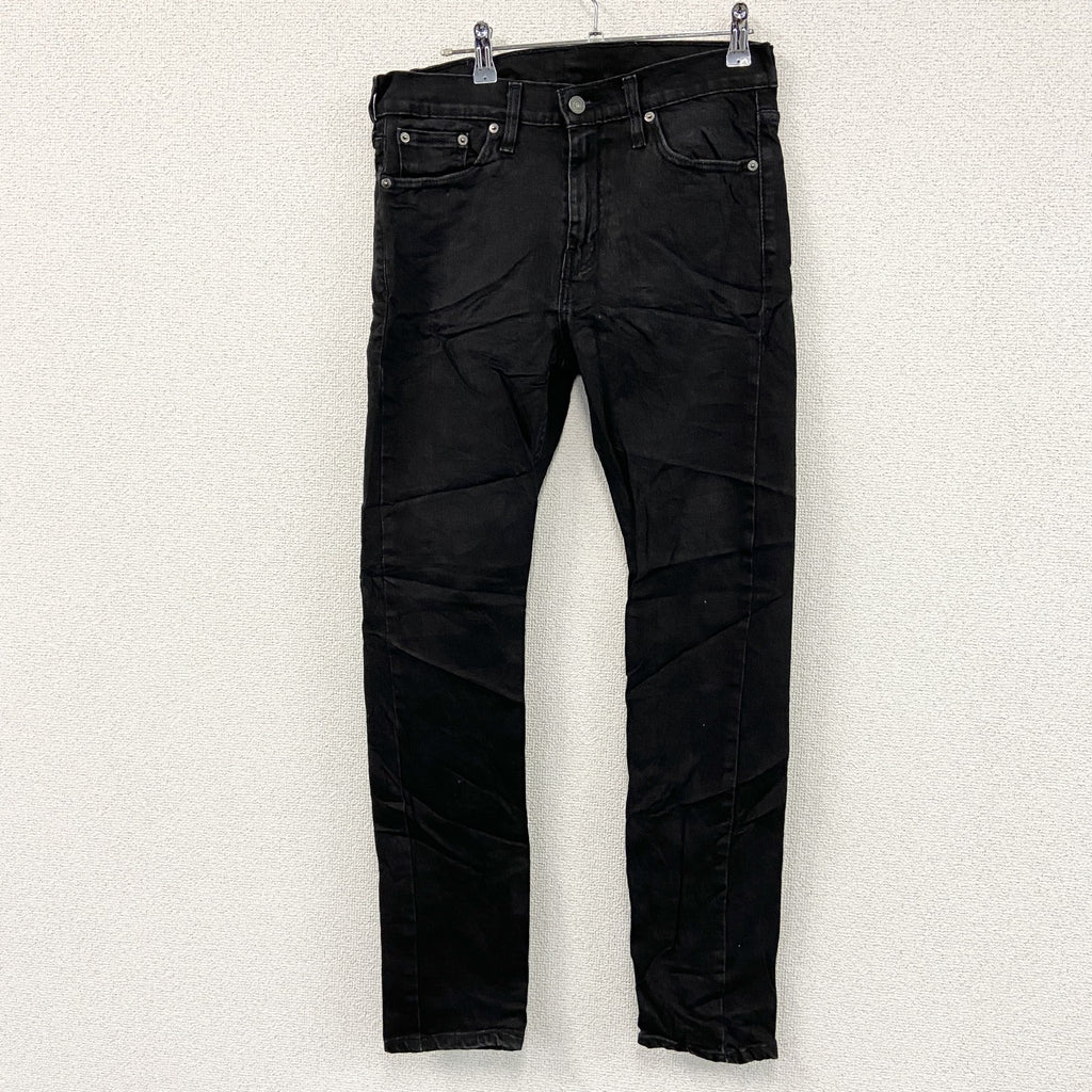 Levi’s　リーバイス　510　スキニーブラックデニムパンツ/ジーンズ　ジップフライ　黒　ブラック　W30サイズ