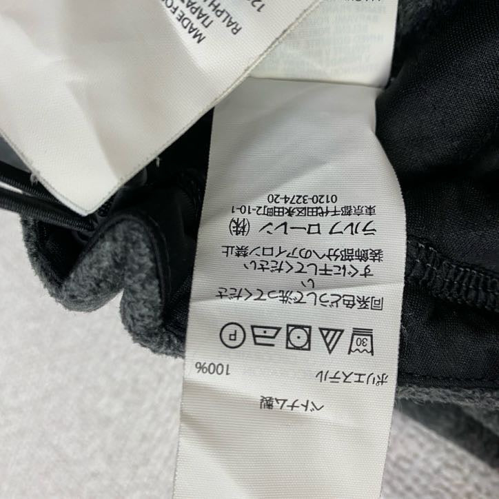 POLO RALPH LAUREN ポロラルフローレン　フリースジャケット/ボアジャケット　グレー　XLサイズ