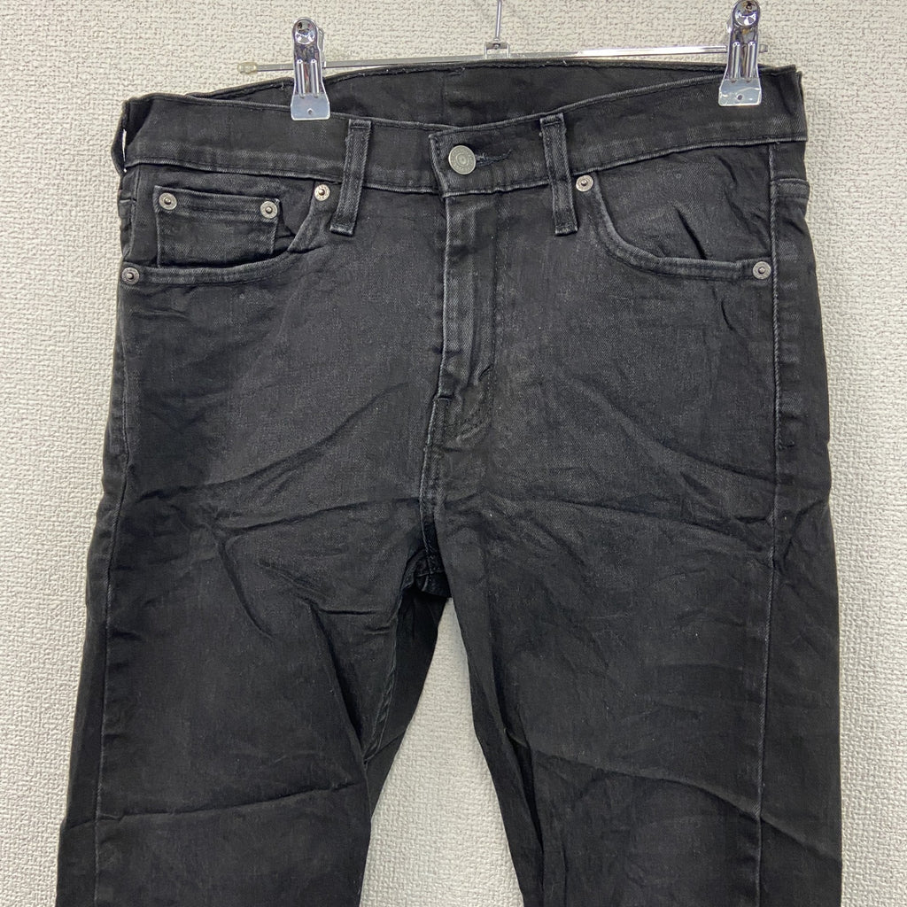 Levi’s　リーバイス　510　スキニーブラックデニムパンツ/ジーンズ　ジップフライ　黒　ブラック　W30サイズ