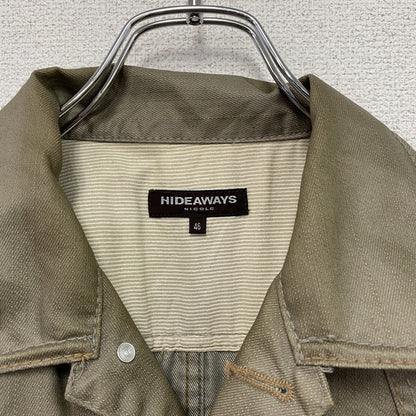 HIDEAWAY NICOLE　ハイダウェイ ニコル　トラッカージャケット　ブラウン　46サイズ